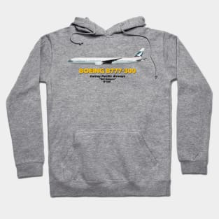 Boeing B777-300 - Cathay Pacific Airways "Old Colours" Hoodie